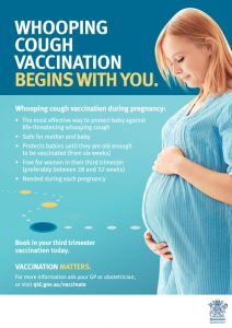 Whooping Cough vaccination in pregnancy